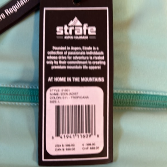 Strafe ski jacket founded in Aspen Co - Picture 7 of 7